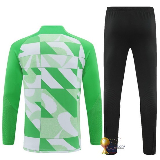 Set Completo Sudadera Formazione Atlético Madrid 2023 2024 Verde