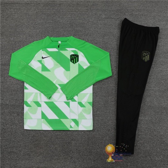 Set Completo Sudadera Formazione Atlético Madrid 2023 2024 Verde