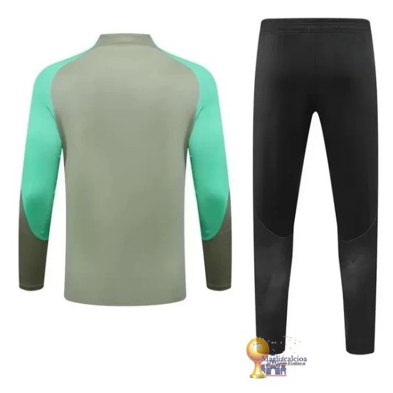 Set Completo Sudadera Formazione Bambino Atlético Madrid 2023 2024 Verde