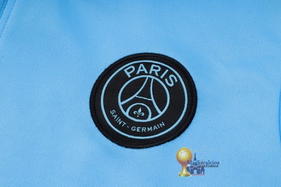 Set Completo Sudadera Formazione Paris Saint Germain 2023 2024 Blu II Nero