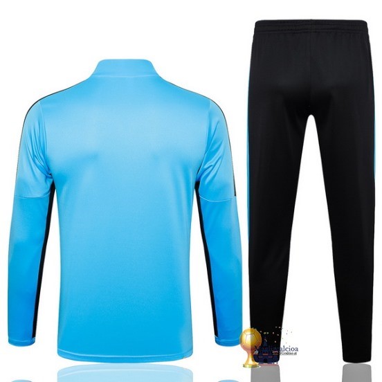 Set Completo Sudadera Formazione Paris Saint Germain 2023 2024 Blu II Nero