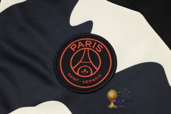 Set Completo Sudadera Formazione Paris Saint Germain 2023 2024 Giallo Nero