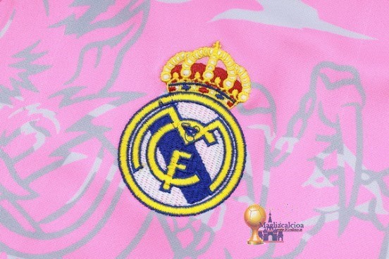 Set Completo Sudadera Formazione Real Madrid 2023 2024 Rosa Bianco Nero
