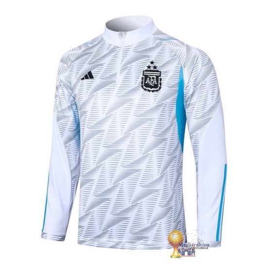 Sudadera Formazione Argentina 2023 Bianco Blu