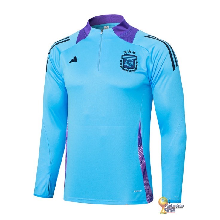 Sudadera Formazione Argentina 2024 Blu Purpureo