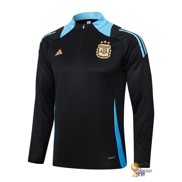 Sudadera Formazione Argentina 2024 Nero Blu