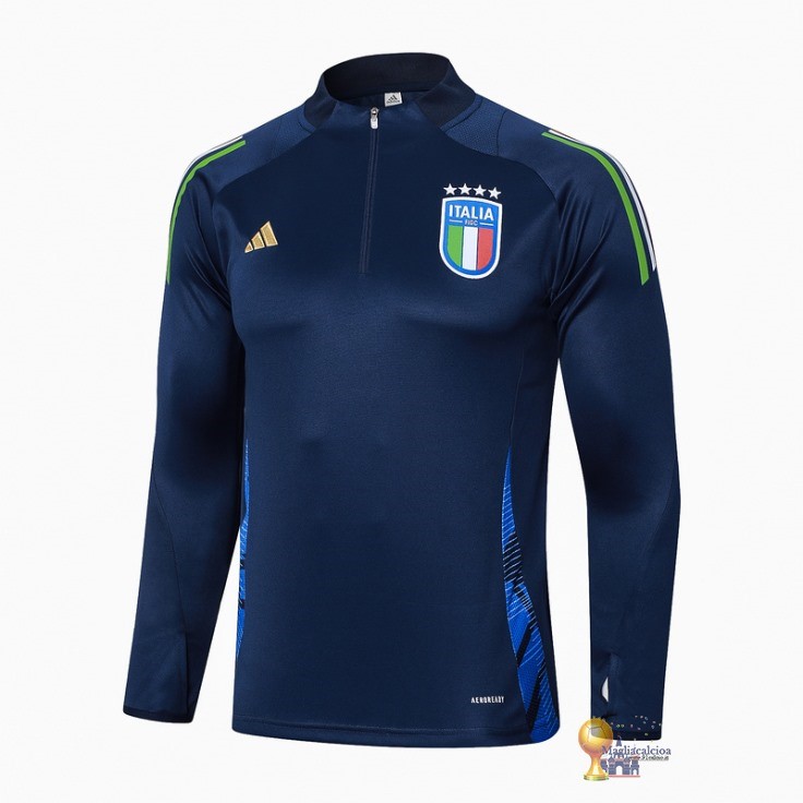 Sudadera Formazione Italia 2024 Blu Navy