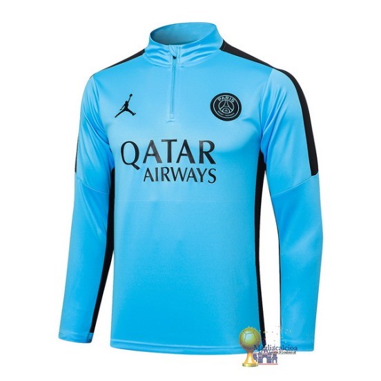 Sudadera Formazione Paris Saint Germain 2023 2024 Blu II Nero