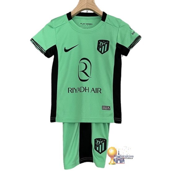 Terza Conjunto De Bambino Atlético Madrid 2023 2024 Verde