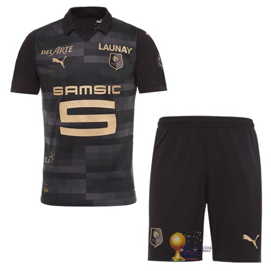 Terza Conjunto De Uomo Rennais 2023 2024 Nero