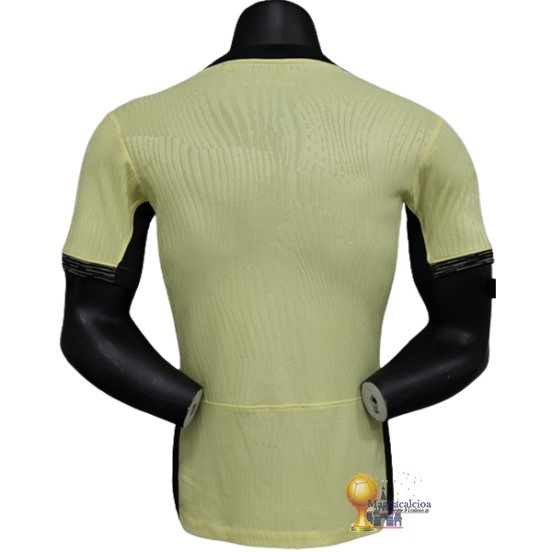 Terza Jugadores Maglia Corinthians Paulista 2023 2024 Giallo