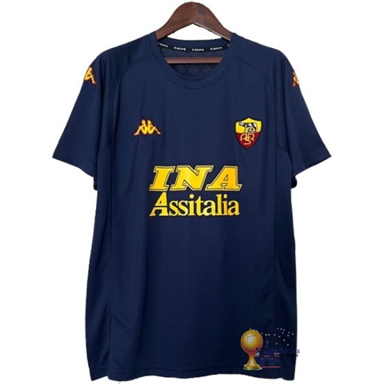 Terza Maglia As Roma Retro 2000 2001 Blu