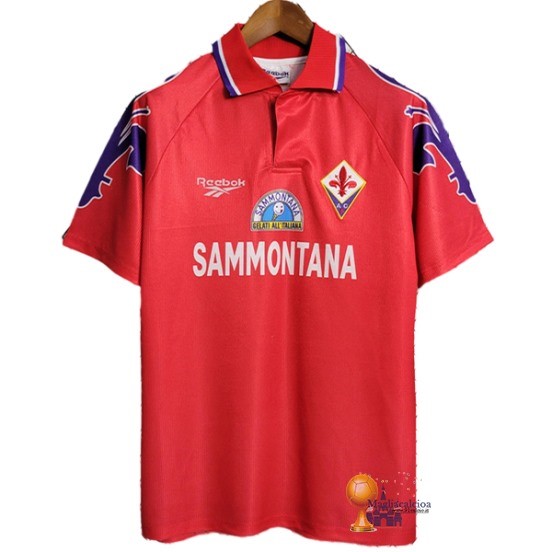 Terza Maglia Fiorentina Retro 1995 1997 Rosso