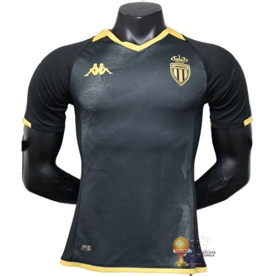 Thailandia Away Jugadores Maglia AS Monaco 2023 2024 Nero