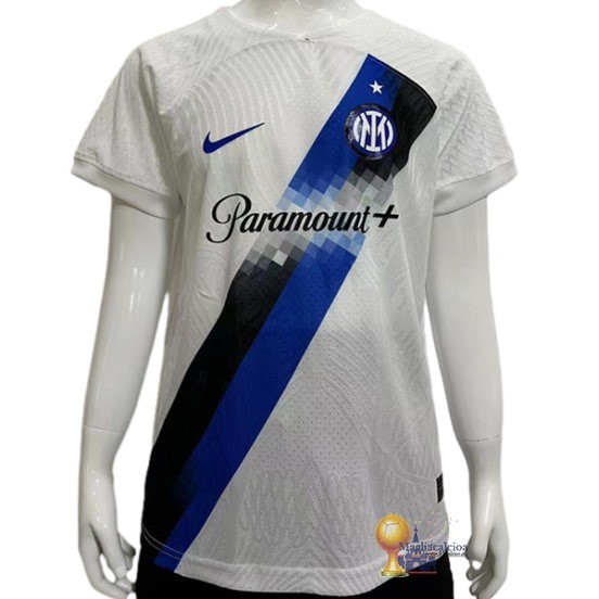 Thailandia Away Jugadores Maglia Bambino Inter Milán 2023 2024 Bianco