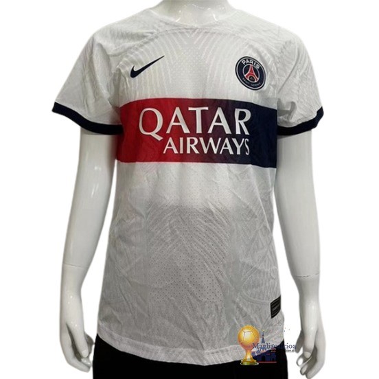 Thailandia Away Jugadores Maglia Bambino Paris Saint Germain 2023 2024 Bianco