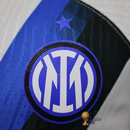 Thailandia Away Jugadores Maglia Inter Milán 2023 2024 Bianco Blu
