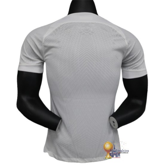 Thailandia Away Jugadores Maglia Inter Milán 2023 2024 Bianco Blu