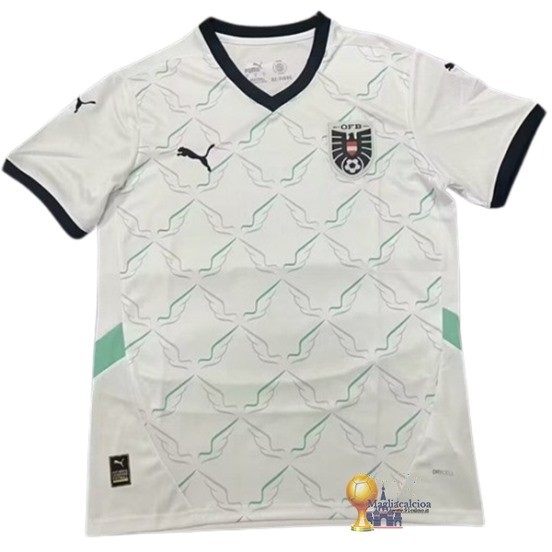 Thailandia Away Maglia Austria 2024 Bianco