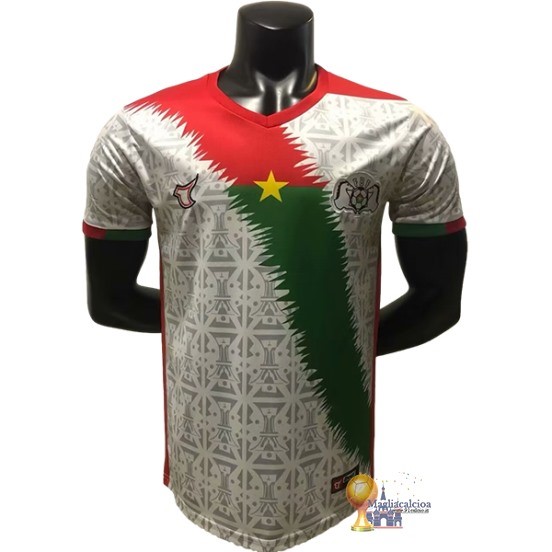 Thailandia Away Maglia Burkina Faso 2024 Bianco