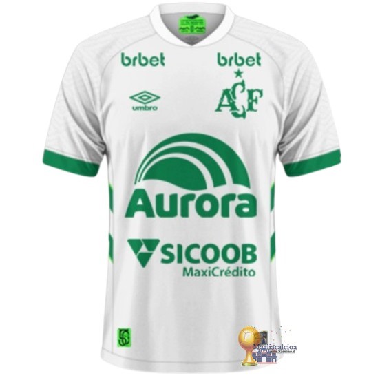 Thailandia Away Maglia Chapecoense 2023 2024 Bianco