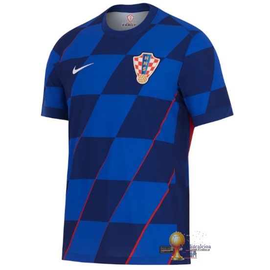 Thailandia Away Maglia Croazia 2024 Blu