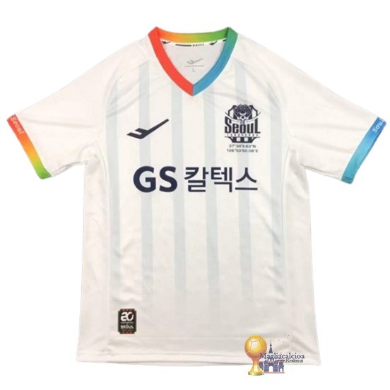 Thailandia Away Maglia FC Seoul 2024 2025 Bianco