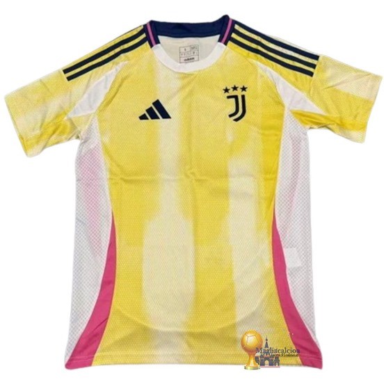 Thailandia Away Maglia Juventus 2024 2025 Giallo