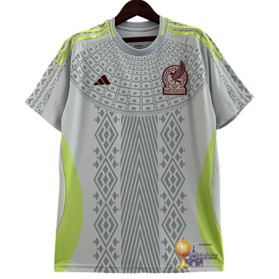 Thailandia Away Maglia Mexico 2024 Grigio