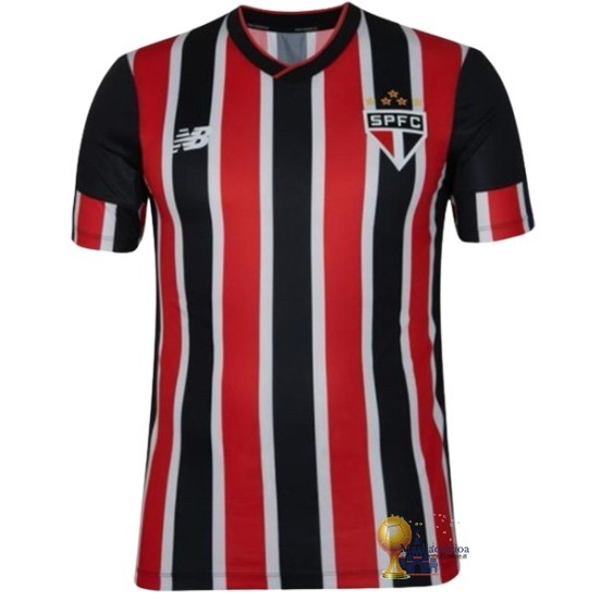 Thailandia Away Maglia São Paulo 2024 2025 Rosso