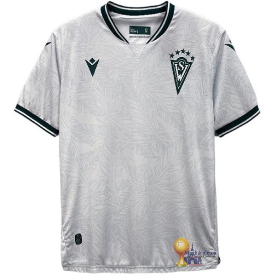 Thailandia Away Maglia Santiago Wanderers 2024 2025 Bianco