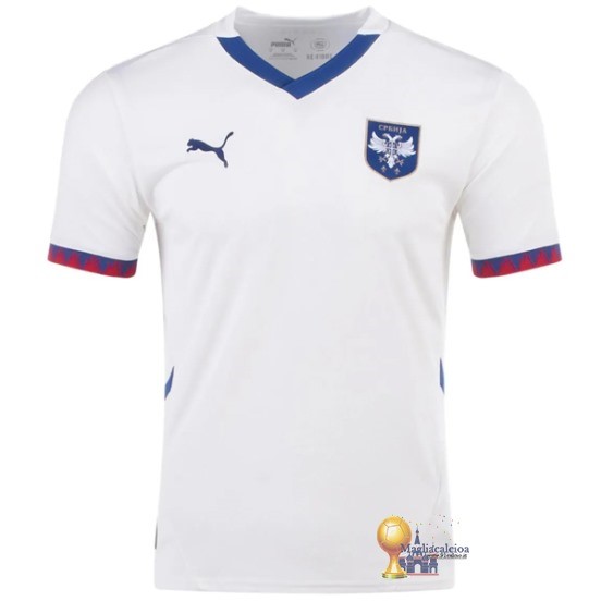 Thailandia Away Maglia Serbia 2024 Bianco