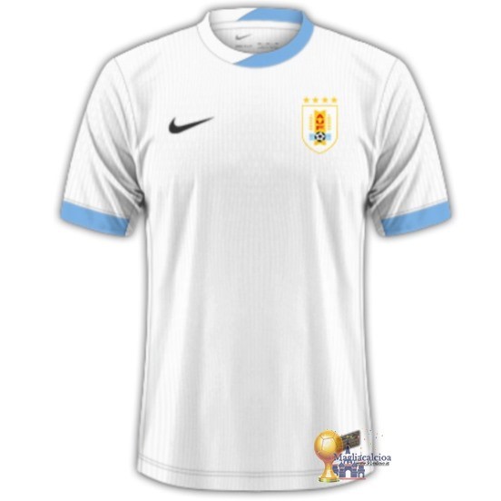 Thailandia Away Maglia Uruguay 2024 Bianco