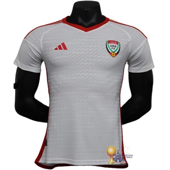 Thailandia Home Jugadores Maglia Emiratos Árabes Unidos 2023 Bianco