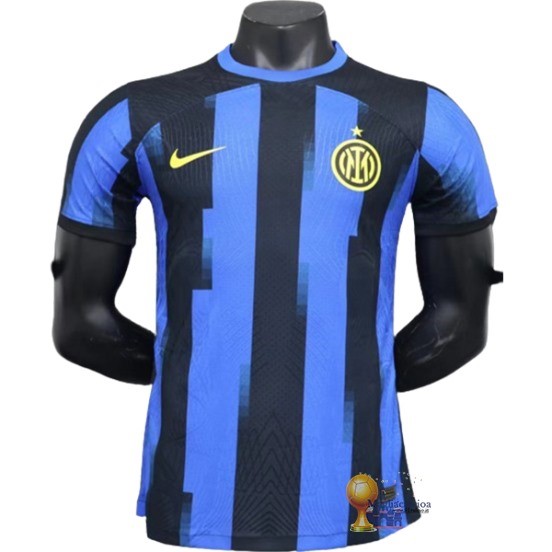 Thailandia Home Jugadores Maglia Inter Milán 2023 2024 Blu Nero