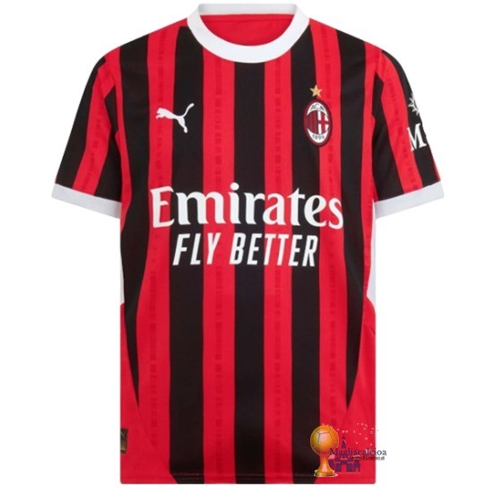 Thailandia Home Maglia AC Milan 2024 2025 Rosso