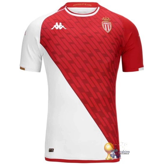 Thailandia Home Maglia AS Monaco 2023 2024 Rosso Bianco