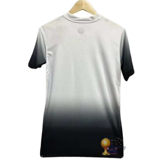 Thailandia Home Maglia Corinthians Paulista 2024 2025 Bianco Nero