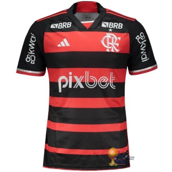 Thailandia Home Maglia Flamengo 2024 2025 Rosso