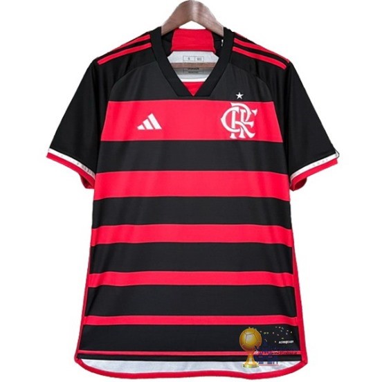 Thailandia Home Maglia Flamengo 2024 2025 Rosso Nero