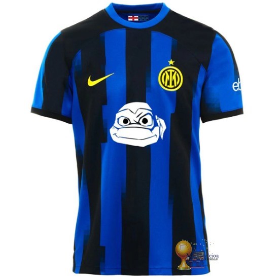 Thailandia Home Maglia Inter Milán 2023 2024 Blu Bianco