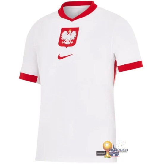 Thailandia Home Maglia Polonia 2024 Bianco