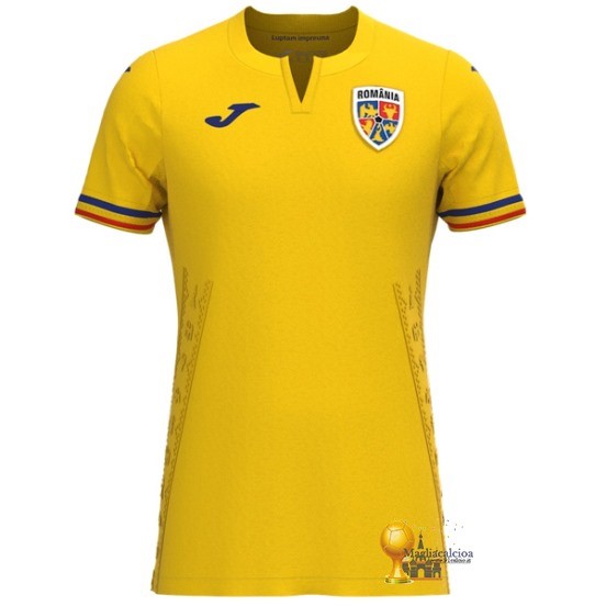 Thailandia Home Maglia Romania 2023 Giallo