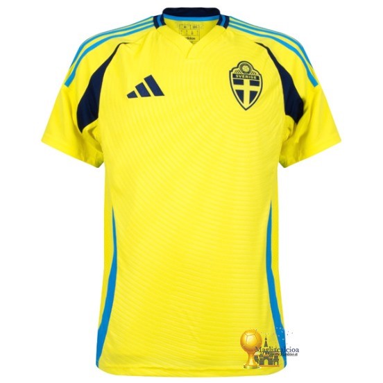 Thailandia Home Maglia Svezia 2024 Giallo