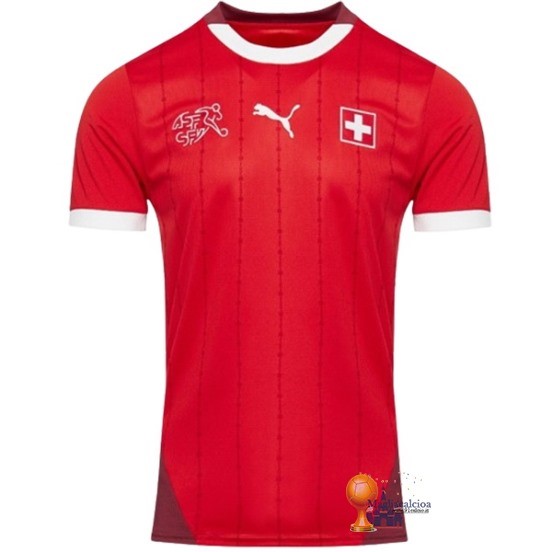 Thailandia Home Maglia Svizzera 2024 Rosso