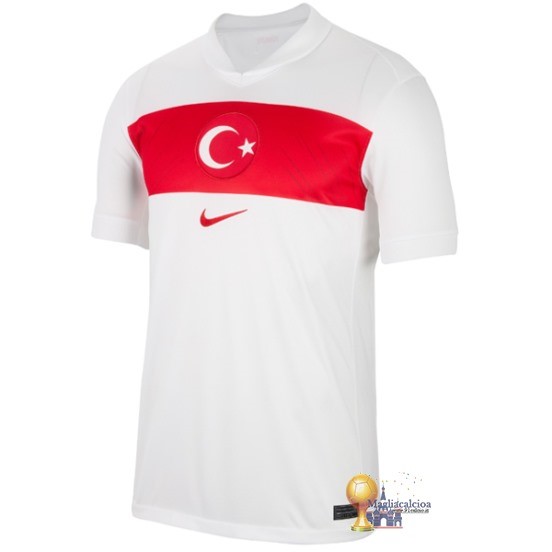 Thailandia Home Maglia Turchia 2024 Bianco