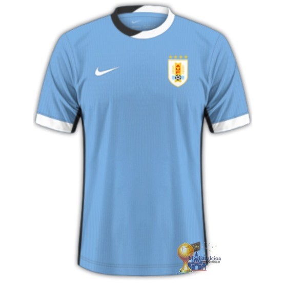 Thailandia Home Maglia Uruguay 2024 Blu