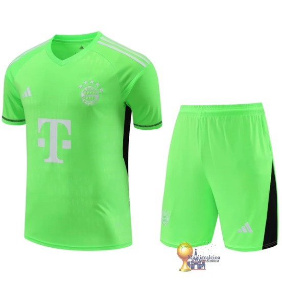 Thailandia Portiere Conjunto De Uomo Bayern München 2023 2024 Verde