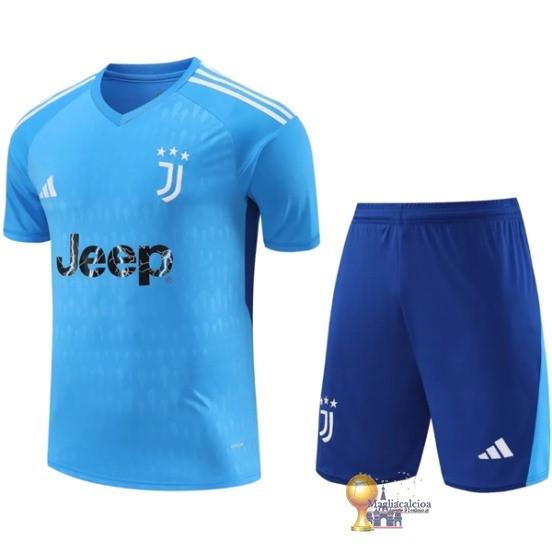 Thailandia Portiere Conjunto De Uomo Juventus 2023 2024 Blu