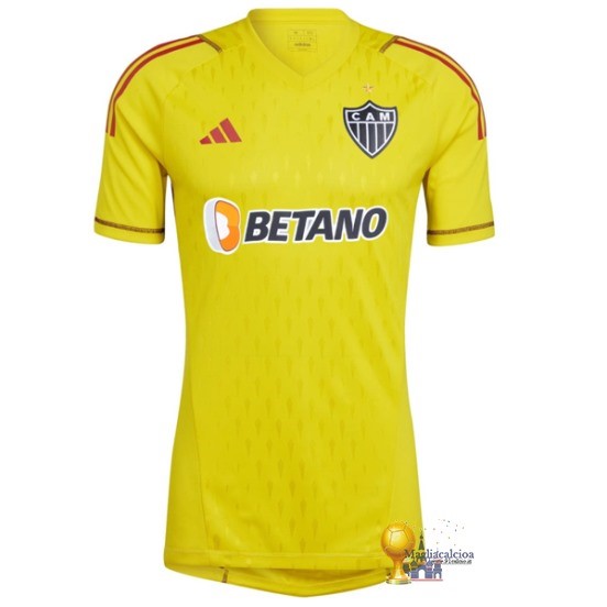 Thailandia Portiere Maglia Atlético Mineiro 2023 2024 Giallo